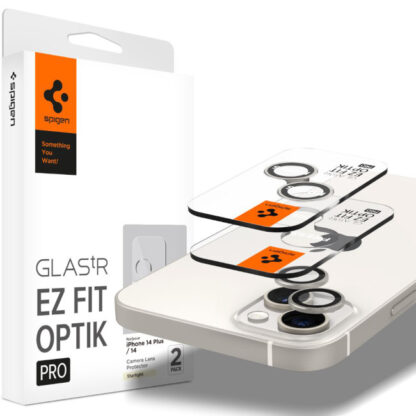 Spigen EZ FIT OPTIK PRO iPhone 14/ 14 Plus kaamera kaitseklaasid