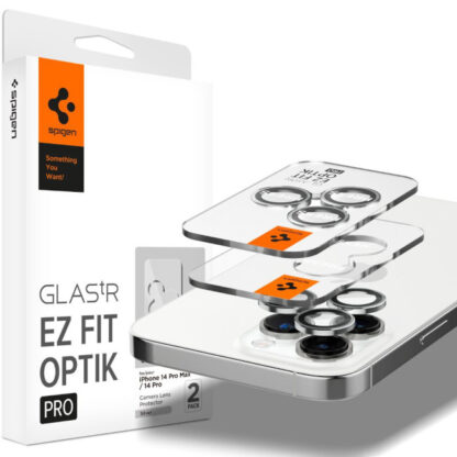 Spigen EZ FIT OPTIK PRO iPhone 14 Pro/ 14 Pro Max kaamera kaitseklaasid